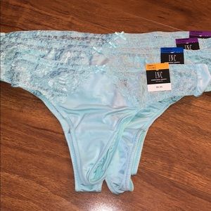 Brand new never used with tags lace thongs